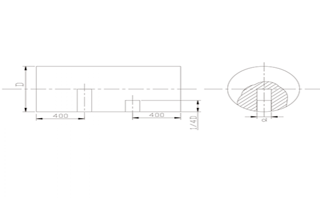 平底孔標(biāo)準(zhǔn)人工缺陷測試塊