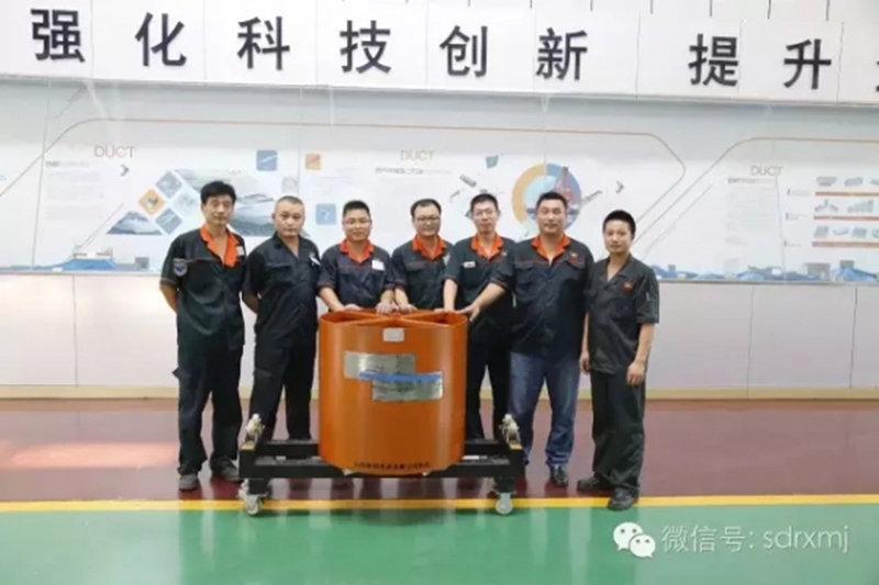 標準模塊化相控陣試塊及支架組裝成功